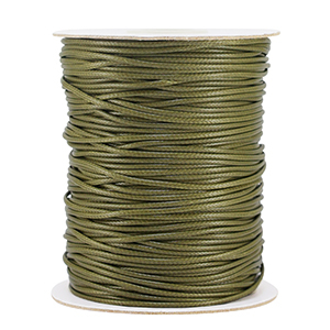 Makramee Band geflochten 1.5mm Moss green