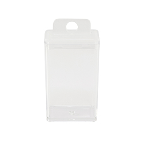 Schmuckaufbewahrungsschale Tube Rechteck Transparent