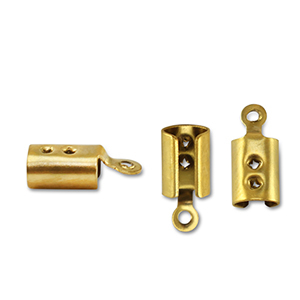 Rostfreier Stahl (Stainless Steel) Zubeh&ouml;r Klemme Gold