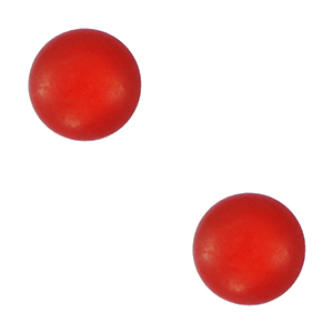 4  mm soft Cabochon "Geburtssteine" Juli Polaris Elements SS16 shiny Berry red