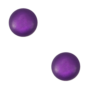 4  mm soft Cabochon "Geburtssteine" Februar Polaris Elements SS16 shiny Grape purple