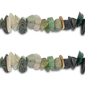 Chip Steine Perlen Mix Multicolour