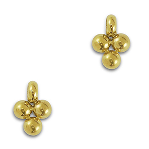 Stainless Steel - Rostfrei Stahl Anh&auml;nger Gold