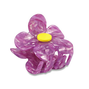Haarschmuck Haarklemme Blume Purple