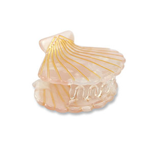 Haarschmuck Haarklemme H&uuml;lse Light pink-gold