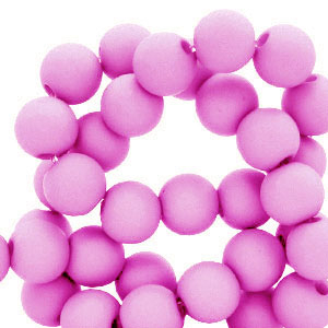6 mm Acrylperlen Light Purple