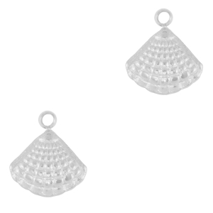 Stainless Steel - Rostfrei Stahl Anh&auml;nger H&uuml;lse Silver