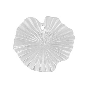 Stainless Steel - Rostfrei Stahl Anh&auml;nger Seerose Silver