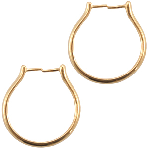 Metall DQ Ring Gold (Nickelfrei)