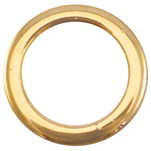 Dichter Ring DQ Metall 18mm Gold (Nickelfrei)