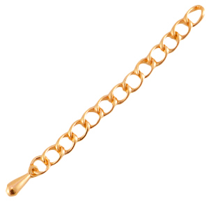 DQ Metall Verl&auml;ngerungskette Rosegold (Nickelfrei)