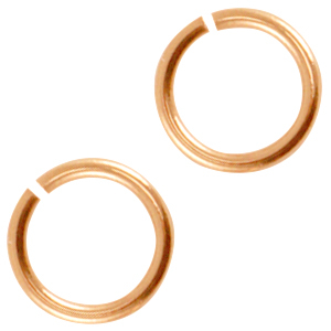 DQ Metall Bindering 5.5mm Rosegold (Nickelfrei)