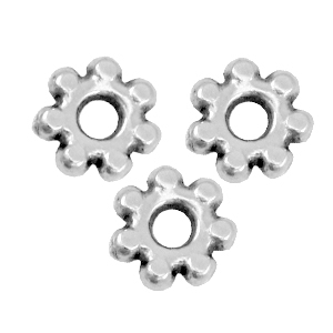 DQ Metall Perlen Spacer Ballring 4.8mm Antik silber (Nickelfrei)