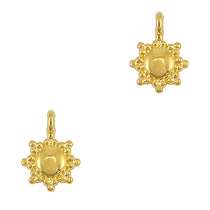 Metall Anh&auml;nger DQ Gold (Nickelfrei)