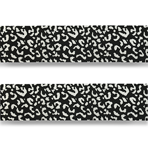 Bandana Leopard Black-white
