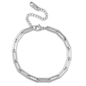 Gliederarmb&auml;nder aus Stainless Steel - Rostfreiem Stahl Silver