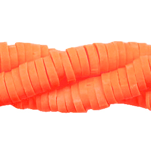 Katsuki Perlen 6mm Neon orange