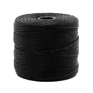 Nylon S-Lon Kordel 0.5mm Black