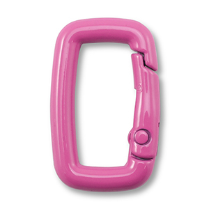 Farbiges Zubeh&ouml;r Schl&uuml;ssel Anh&auml;nger Rechteck Magenta pink