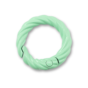 Farbiges Zubeh&ouml;r Schl&uuml;ssel Anh&auml;nger Ring Mint green