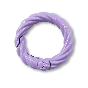 Farbiges Zubeh&ouml;r Schl&uuml;ssel Anh&auml;nger Ring Purple
