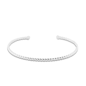 Armb&auml;nder aus Stainless Steel - Rostfreiem Stahl Bangle Silver