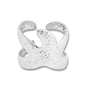 Ringe aus Stainless Steel - Rostfreiem Stahl Seestern Silver