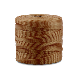 Nylon S-Lon Kordel 0.5mm Brown