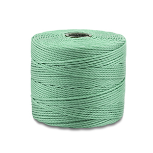 Nylon S-Lon Kordel 0.5mm Pale green