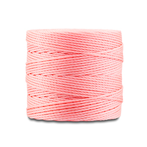Nylon S-Lon Kordel 0.5mm Light coral pink