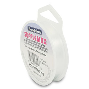 Beadalon Schmuckdraht Supplemax 0.30mm Clear
