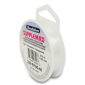 Beadalon Schmuckdraht Supplemax 0.25mm Clear