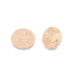Resin Perlen Rondell 8mm Light peach