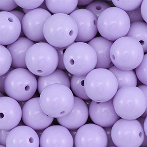 16 mm DQ Acrylperlen Pastel lilac