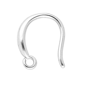 Stainless Steel - Rostfrei Stahl Schmuckzubeh&ouml;r Ohrringe / Ohrh&auml;nger Silver