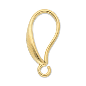 Stainless Steel - Rostfrei Stahl Schmuckzubeh&ouml;r Ohrringe / Ohrh&auml;nger Gold