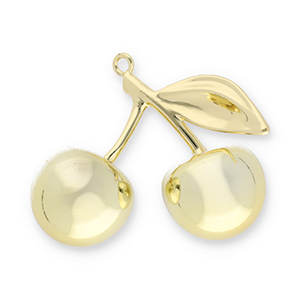 Statement-Anh&auml;nger Kirschen Gold