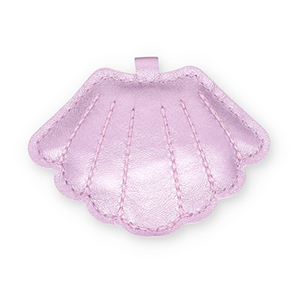 Statement-Anh&auml;nger Muschel Lilac purple