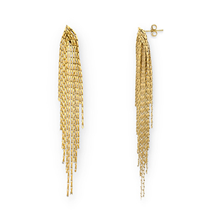 Ohrringe aus Stainless Steel - Rostfreiem Stahl Ohrstecker Gold