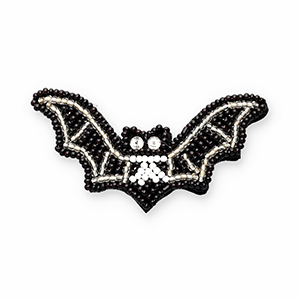 Broschen Fledermaus Black