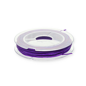 Elastik Schmuckdraht 0.8mm Purple