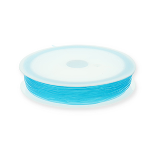 Elastik Schmuckdraht 0.8mm Turquoise blue