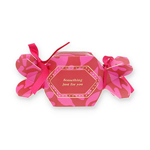 BY31&reg; Schmuck-(Geschenk)-Box Bonbon "Something just for you" Red-pink-gold-magenta pink