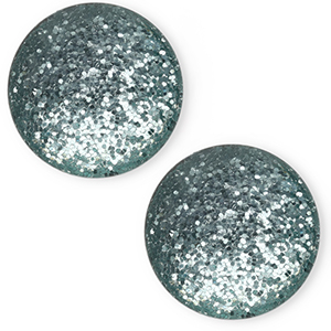 7 mm classic Cabochon Polaris Elements Paipo Petrol green