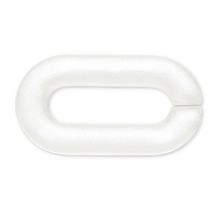 Acryl-Kettenglied, 20 mm, lose Transparent