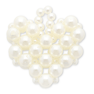 Statement-Anh&auml;nger Herz White