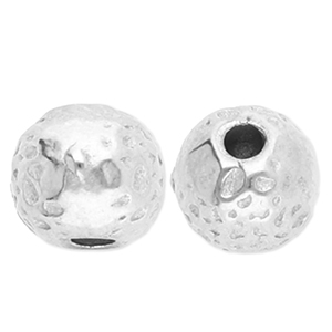 Stainless Steel - Rostfrei Stahl Perlen Silver