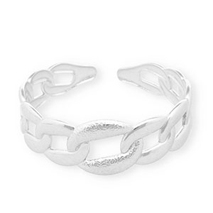 Armb&auml;nder aus Stainless Steel - Rostfreiem Stahl Bangle Gourmet Gliederkette Silver