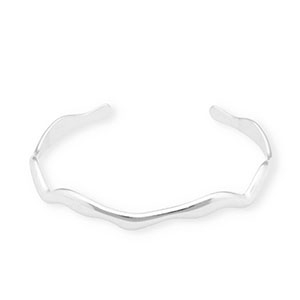 Armb&auml;nder aus Stainless Steel - Rostfreiem Stahl Bangle Silver