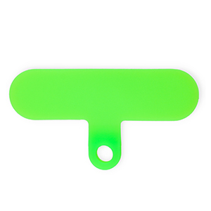 Befestigungs-Patch&nbsp;f&uuml;r Handyketten Neon green